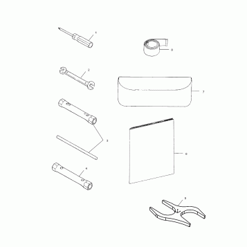 TOOL KIT - S00SP7AS (4954075407d002)