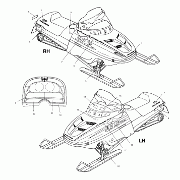 DECALS - S00SD7AS (4954085408A011)