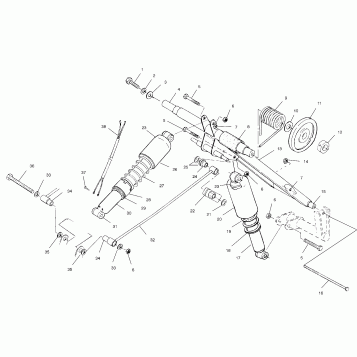 REAR TORQUE ARM - S00SD7AS (4954085408B014)
