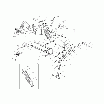 FRONT SUSPENSION - S00SS7AS (4954095409b001)
