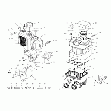 OIL TANK/AIR BOX - S00SS7AS (4954095409c006)