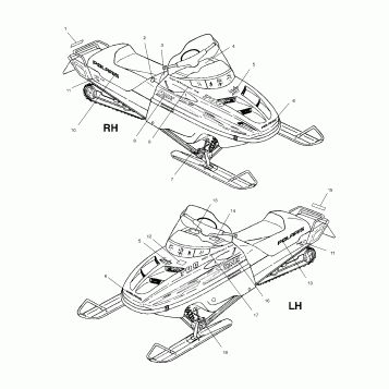 DECALS - S00SR7ASA (4954105410a012)