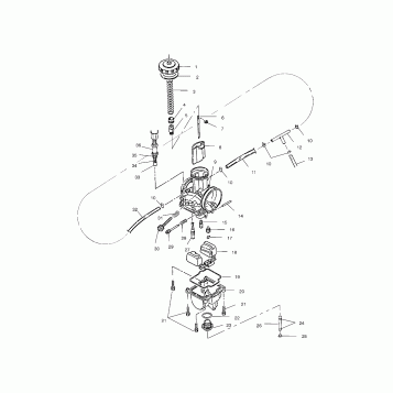CARBURETOR - S00SR7ASA (4954105410c010)