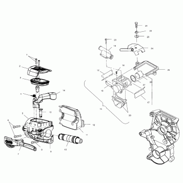 BRAKE - S00SR8BSA (4954115411A014)