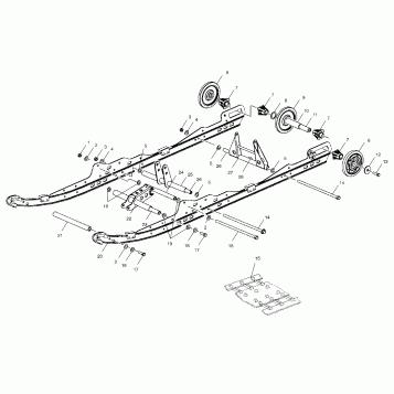 SUSPENSION - S00SR8BS (4954115411B010)