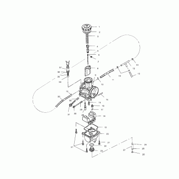 CARBURETOR - S00SR6DS (4954125412c010)
