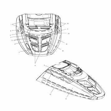 HOOD - FOAM/FOIL - S00ST6ES (4954135413A013)