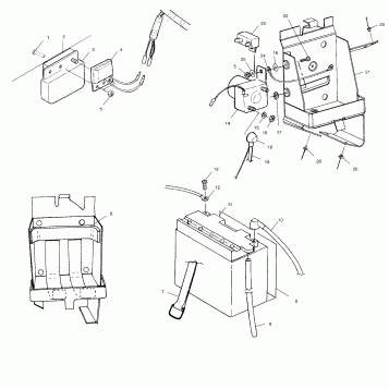 BATTERY BOX - S00ST6ES (4954135413C002)