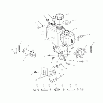 OIL TANK - S00ST6ES (4954135413C005)