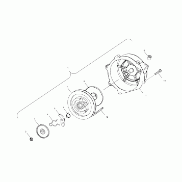 RECOIL STARTER - S00NX4CS (4954025402D002)