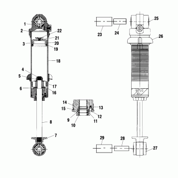 FOX SHOCK - FRONT TRACK - S00NX4FS (4956165616C002)