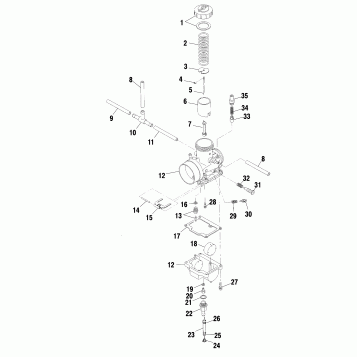 CARBURETOR - S00NX4FS (4956165616C013)
