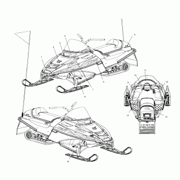 DECALS - S00WB1AS (4956195619A009)