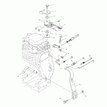SPEED CONTROL / GOVERNOR - S00WB1AS (4956195619B007)