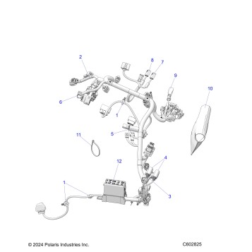 ELECTRICAL, WIRE HARNESS, MAIN - S26TFM9BSB/9BSC (C602825)