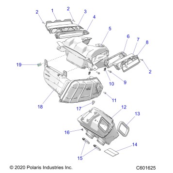 ENGINE, AIR INTAKE SYSTEM - S23TKV8RS (C601625)