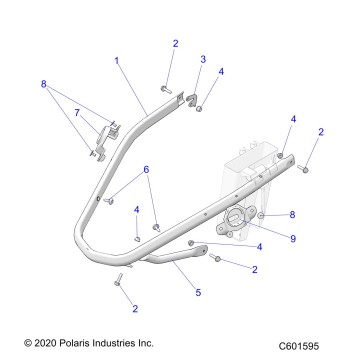 BODY, BUMPER, FRONT - S23TKV8RS  (C601596)