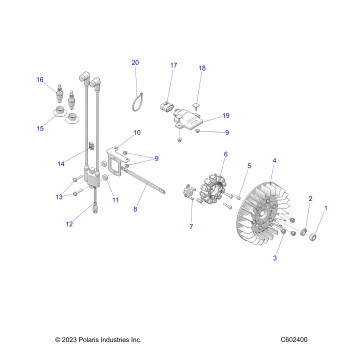 ELECTRICAL, IGNITION SYSTEM - S25CED5TSL/TSU (C602400)