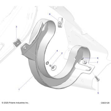 BODY, BELT HOLDER - S26AJE9FSL/AJN9FSL/FSM (C603129)