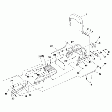 RACK and TUNNEL EXTENSION - S00LT3AS (4958075807a012)