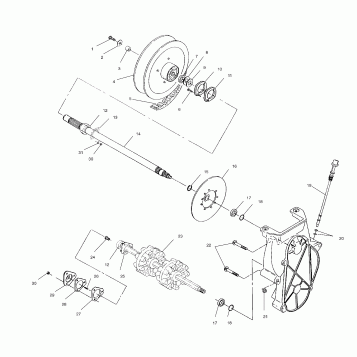 DRIVE TRAIN - S00LT3AS (4958075807b004)