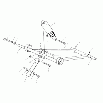 FRONT TORQUE ARM - S00LT3AS (4958075807b007)