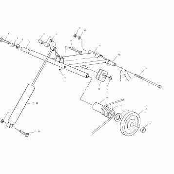 REAR TORQUE ARM - S00LT3AS (4958075807b008)