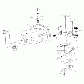 OIL TANK / AIR BOX - S00LT3AS (4958075807b013)