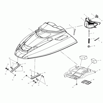 HOOD - S00NP6ES (4958115811A009)