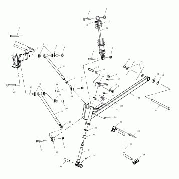 FRONT SUSPENSION - S00NP6ES (4958115811B001)