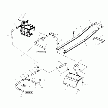 COOLING SYSTEM - S00NP6ES (4958115811B004)