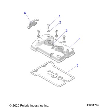 ENGINE, VALVE COVER - S23TKP9FS (C601769)