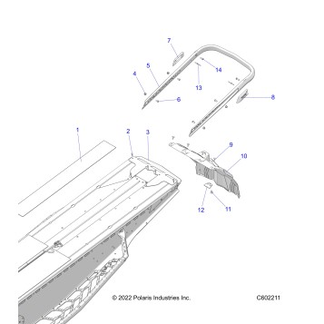 BODY, BUMPER, REAR - S26TDP8RS (C602211)