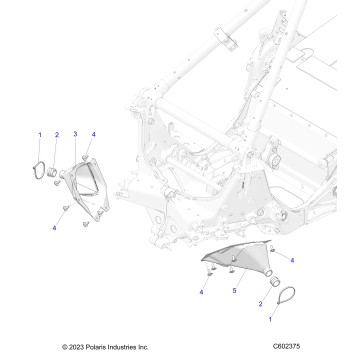 CHASSIS, TIE ROD BOOT ASM. - S25CED5TSL/TSU (C602375)