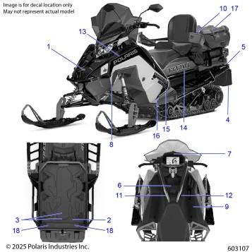 BODY, DECAL, ADVENTURE ULTIMATE - S26AJN9FSL/FSM (603107)