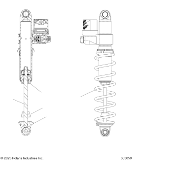 SUSPENSION, SHOCK, FRONT TRACK - S26TLR8RS (601618)