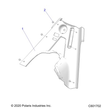 BODY, CONSOLE - S26MDX6DSA (C601702)