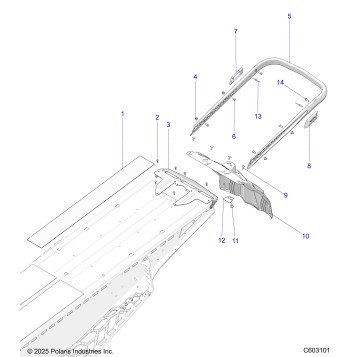 BODY, BUMPER, REAR - S26TDV8MS (C601610)