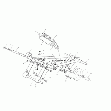 FRONT TORQUE ARM - S00SD5BS (4953885388b011)