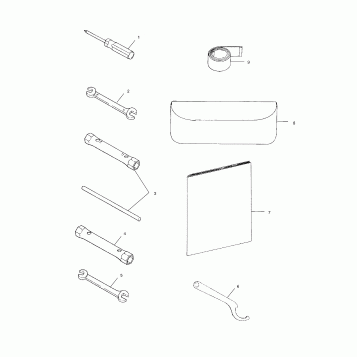 TOOL KIT - S02ND6ES (4970437043D002)