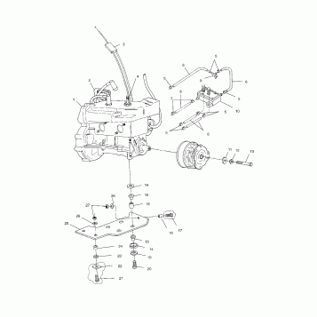 ENGINE MOUNTING - S00LD3AS (4953535353b013)