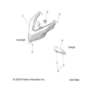 ELECTRICAL, HEADLIGHT and TAILLIGHT - S24TFK6RS (C601966)