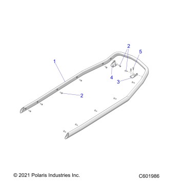 BODY, BUMPER, REAR - S24TFK6RS (C601986)