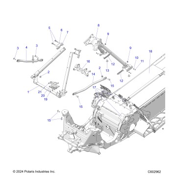 CHASSIS, CHASSIS ASM. and OVER STRUCTURE - S25TDV8MS (C602962)
