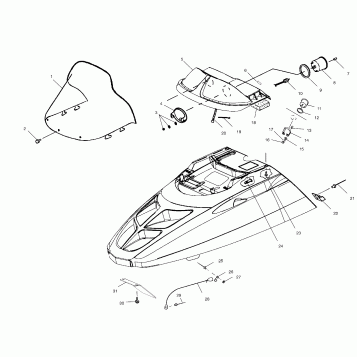 HOOD - S02ST4BS (4967516751A010)