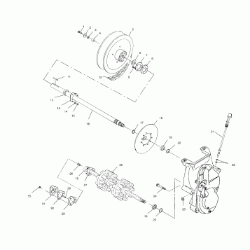 DRIVE TRAIN - S02ST4BS (4967516751B010)