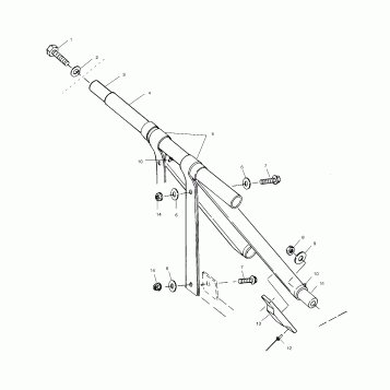FRONT TORQUE ARM - S02ST4BS (4967516751B013)