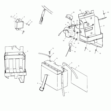 BATTERY BOX - S02ST4BS (4967516751C001)