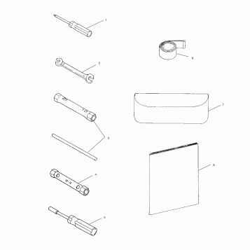 TOOL KIT - S02ST4BS (4967516751D002)