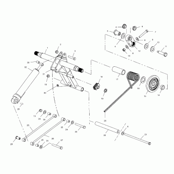 REAR TORQUE ARM - S02NP6ESA/SB (4967546754B09)